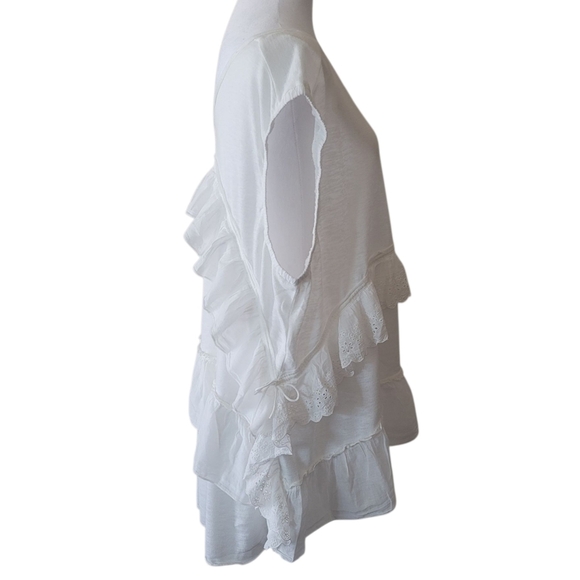 Free People Ivory Claire Tee Tunic Top, M, NWOT - Picture 6 of 9